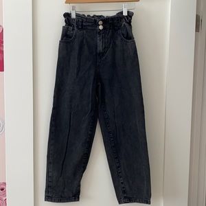 Zara high waisted mom jean
